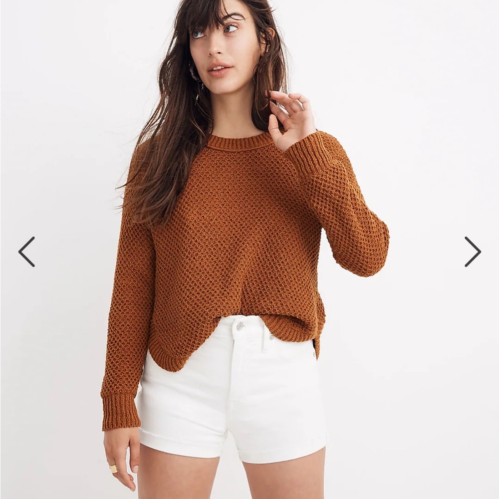 Madewell Parkhouse Brown pullover sweater